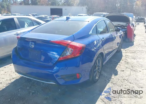 2019 Honda Civic Ex-L from USA, damaged, VIN 19XFC1F70KE011621